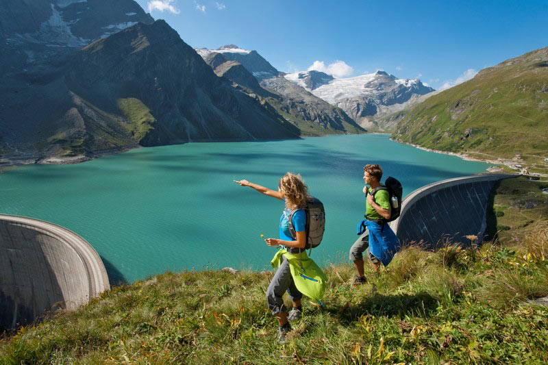 High alpine reservoirs in Kaprun - approx. 30 km